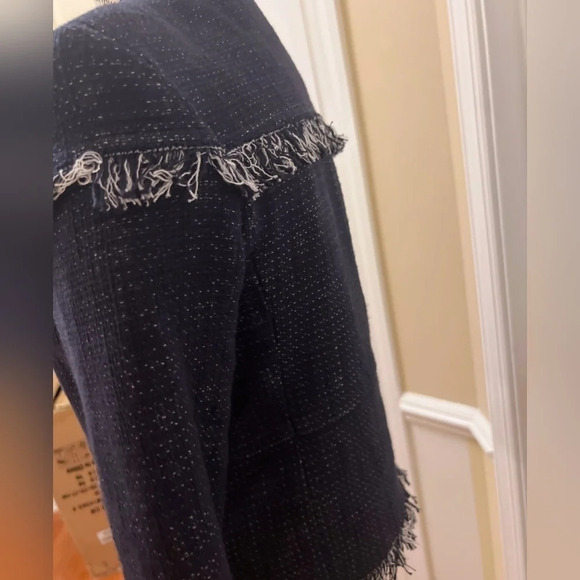 NWOT Banana Republic Tweed jacket size 4 - Picture 5 of 8